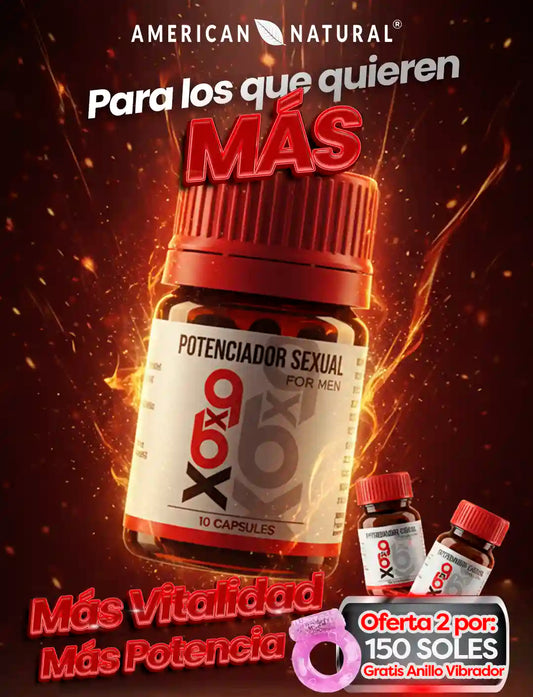 Pack XOXO - Cápsulas + Spray (Más Grande + Más Tiempo)