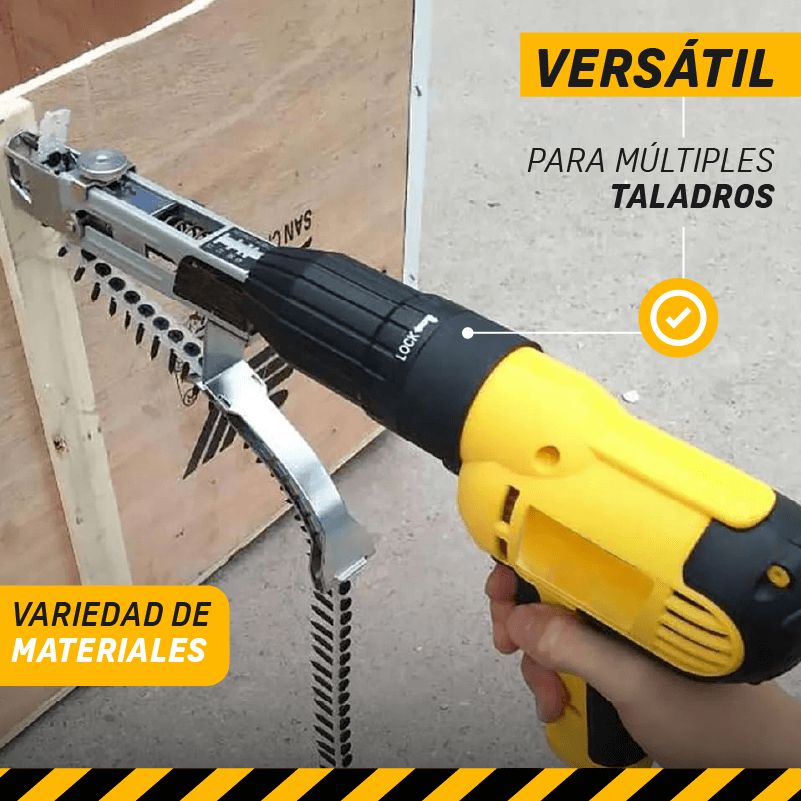 Adaptador de Taladro - Sistema de Atornillado Automático