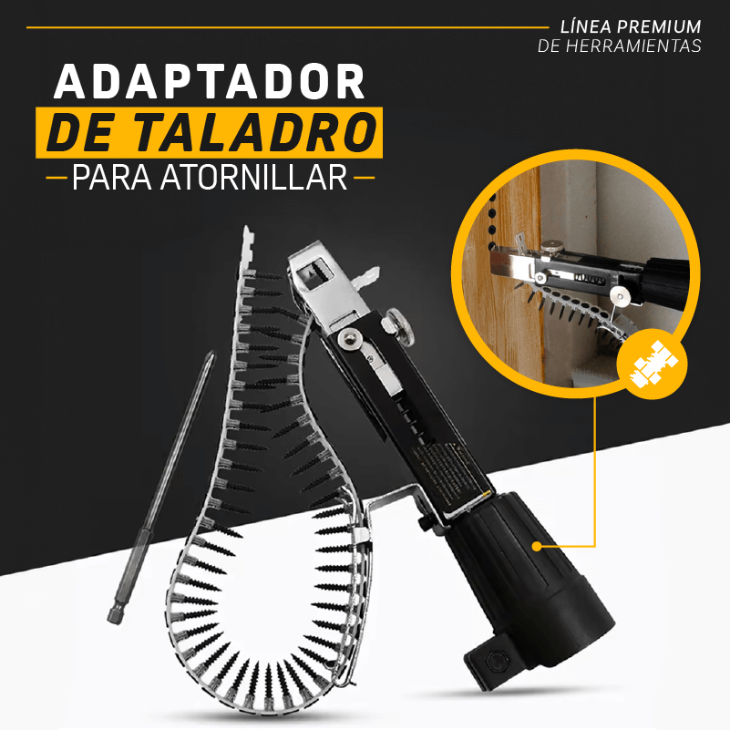 Adaptador de Taladro - Sistema de Atornillado Automático