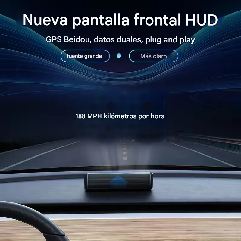 🌐 ¡Tu auto merece este toque de alta tecnología y estilo premium con este Velocímetro Digital!