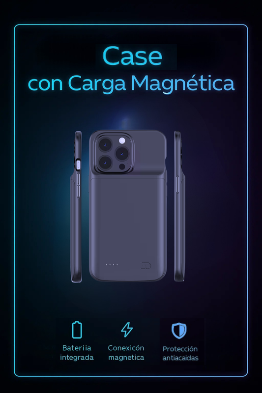 Case con carga magnética para Smartphone