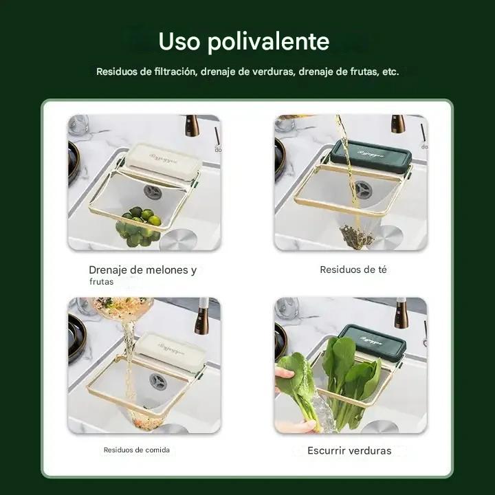 ¡Adiós a los desagües tapados! Organiza tu fregadero y mantén tu cocina impecable.