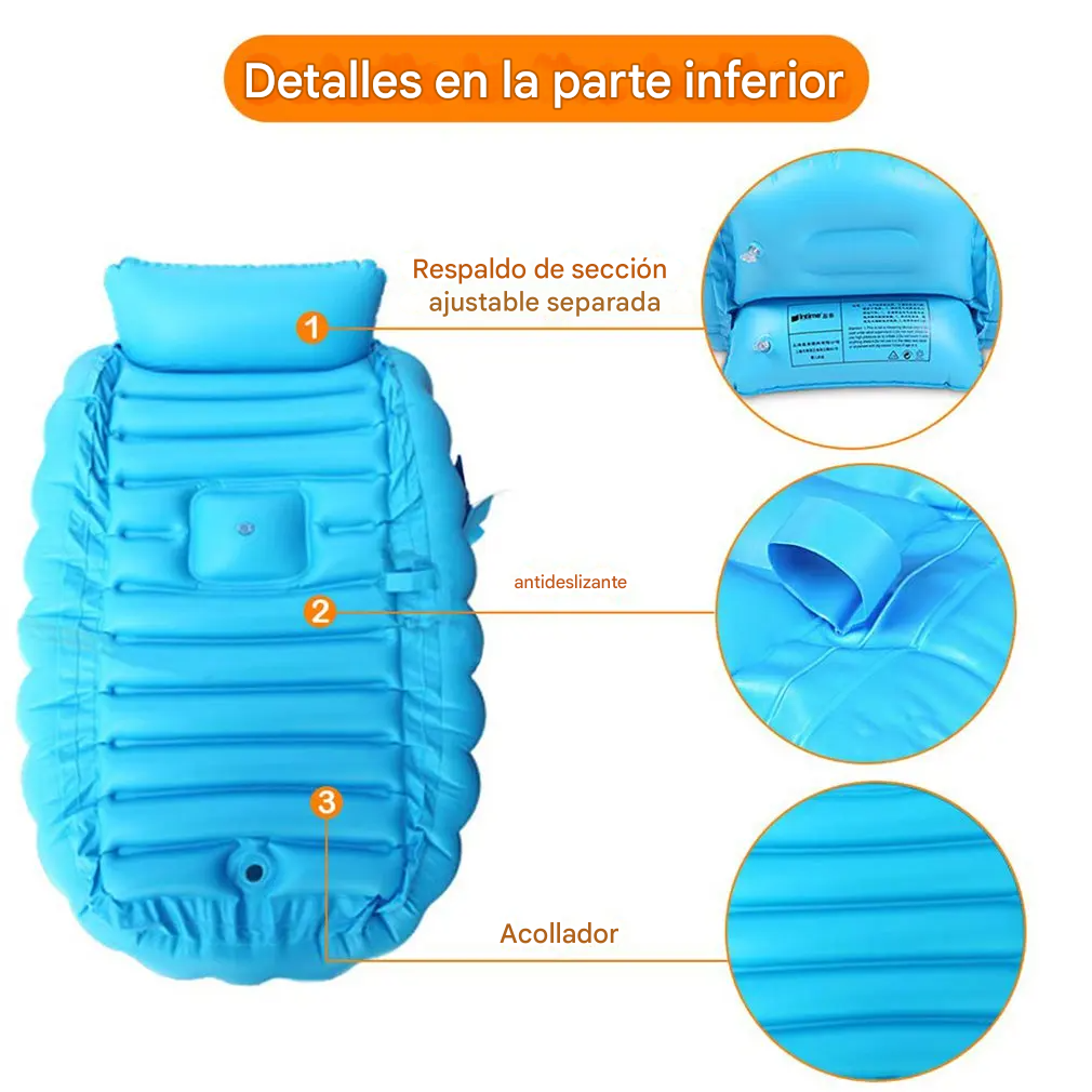 Bañera Inflable portátil