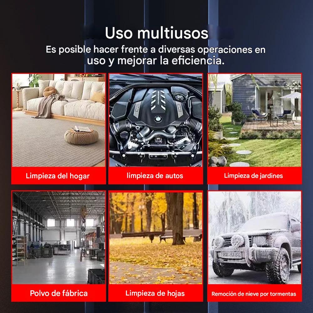 Mega Soplador de Aire Turbo Todo en Uno - Potencia y Versatilidad para cualquier Tarea