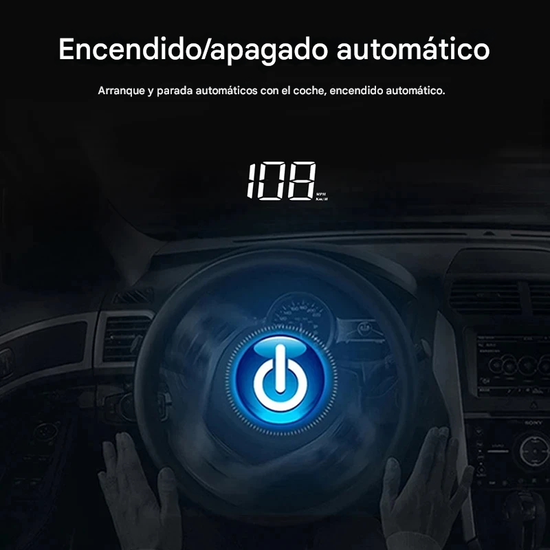 🌐 ¡Tu auto merece este toque de alta tecnología y estilo premium con este Velocímetro Digital!