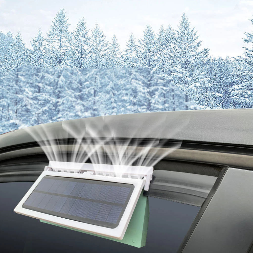 Extractor de Aire Caliente con Panel Solar para Auto