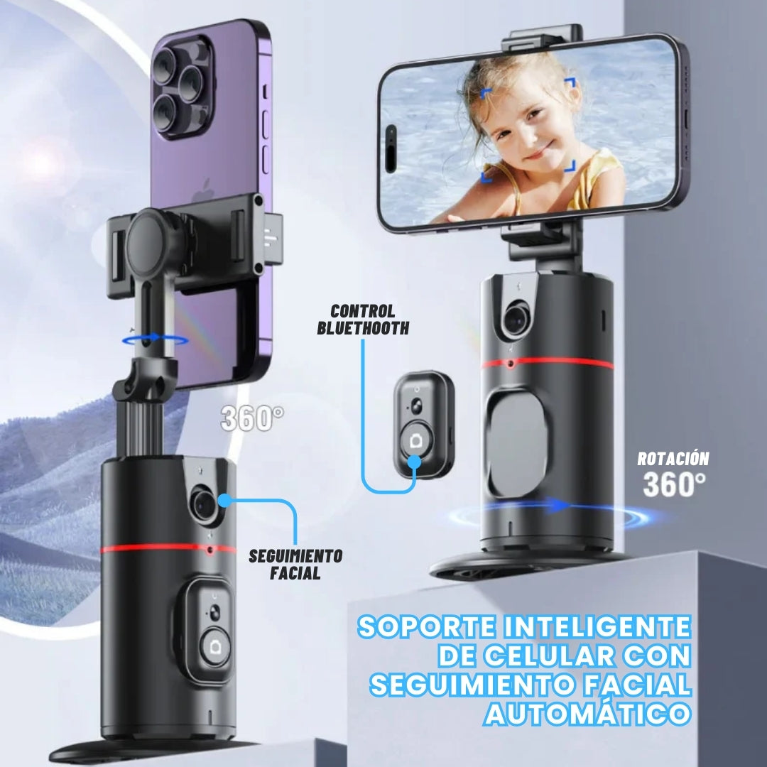 Soporte con Seguimiento Facial Automático