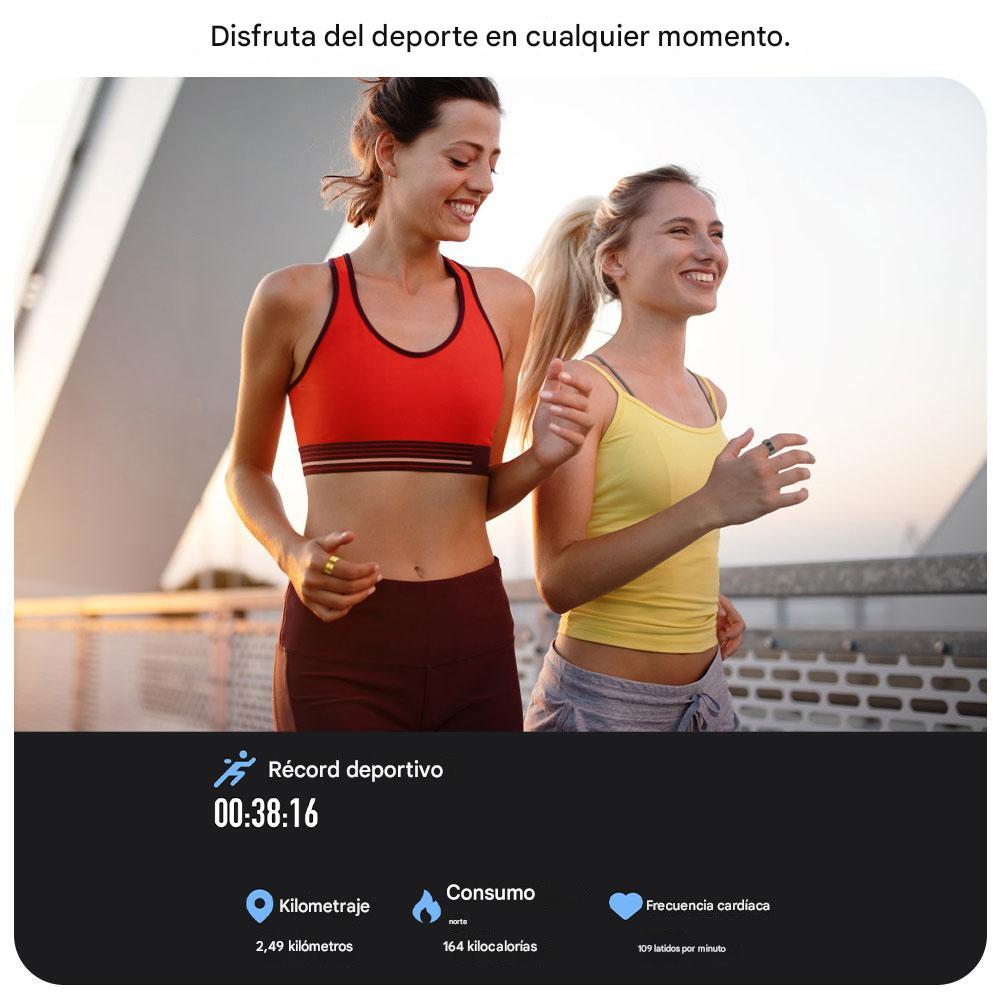 💍 Anillo Inteligente Monitor de Oxígeno, Salud, Sueño, Ritmo Cardíaco