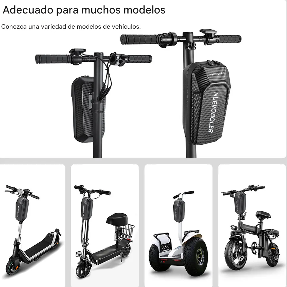 🛴 ¡Lleva tu scooter al siguiente nivel con el bolso multifunción más resistente y elegante!