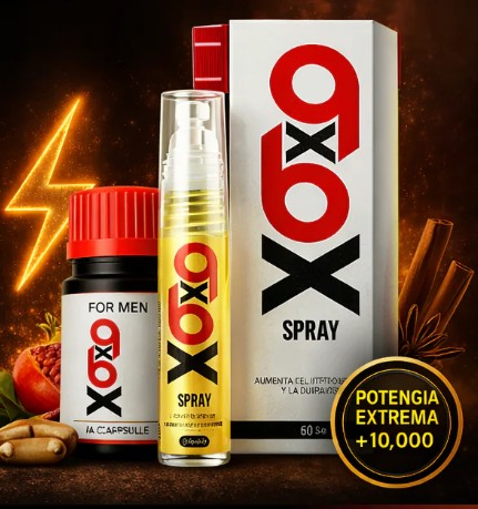 Pack XOXO - Cápsulas + Spray (Más Grande + Más Tiempo)
