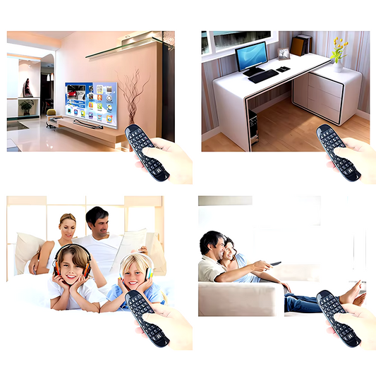 Control Remoto con Teclado Incorporado y luces LED